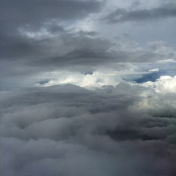 Cloudy day in Austin, Texas