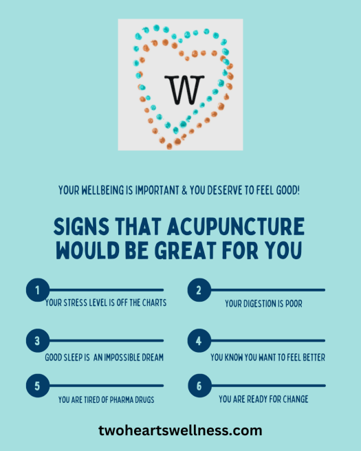 Signs that acupuncture would be great for you