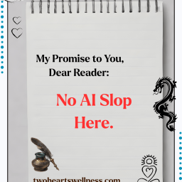 My Promise to You, Dear Reader: No AI Slop Here.